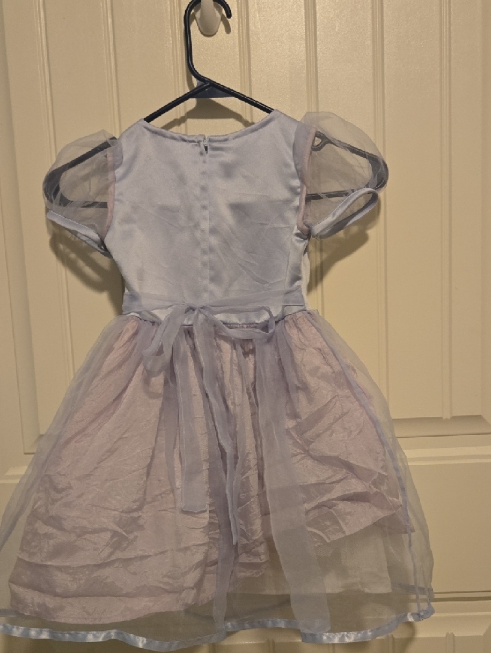 Jenny Anne Dots Lavender & Pale Pink Dress - Picture 3 of 3